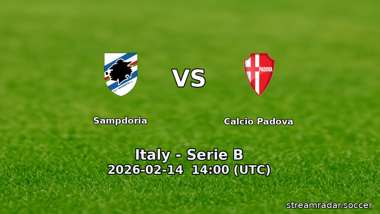 Sampdoria vs Calcio Padova