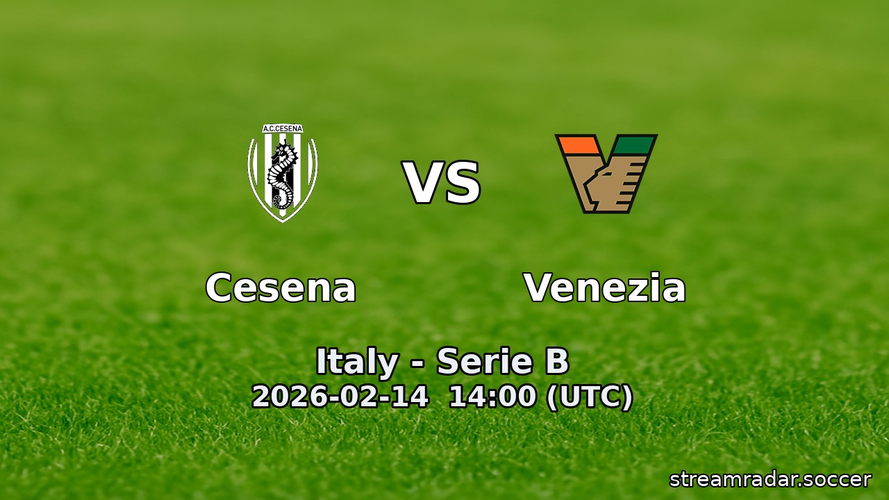 Cesena vs Venezia