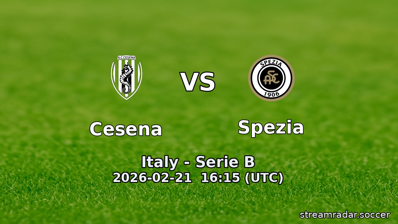 Cesena vs Spezia