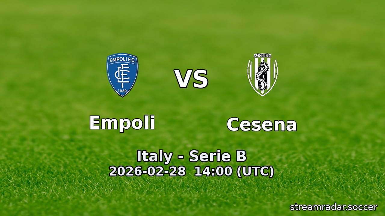 Empoli vs Cesena