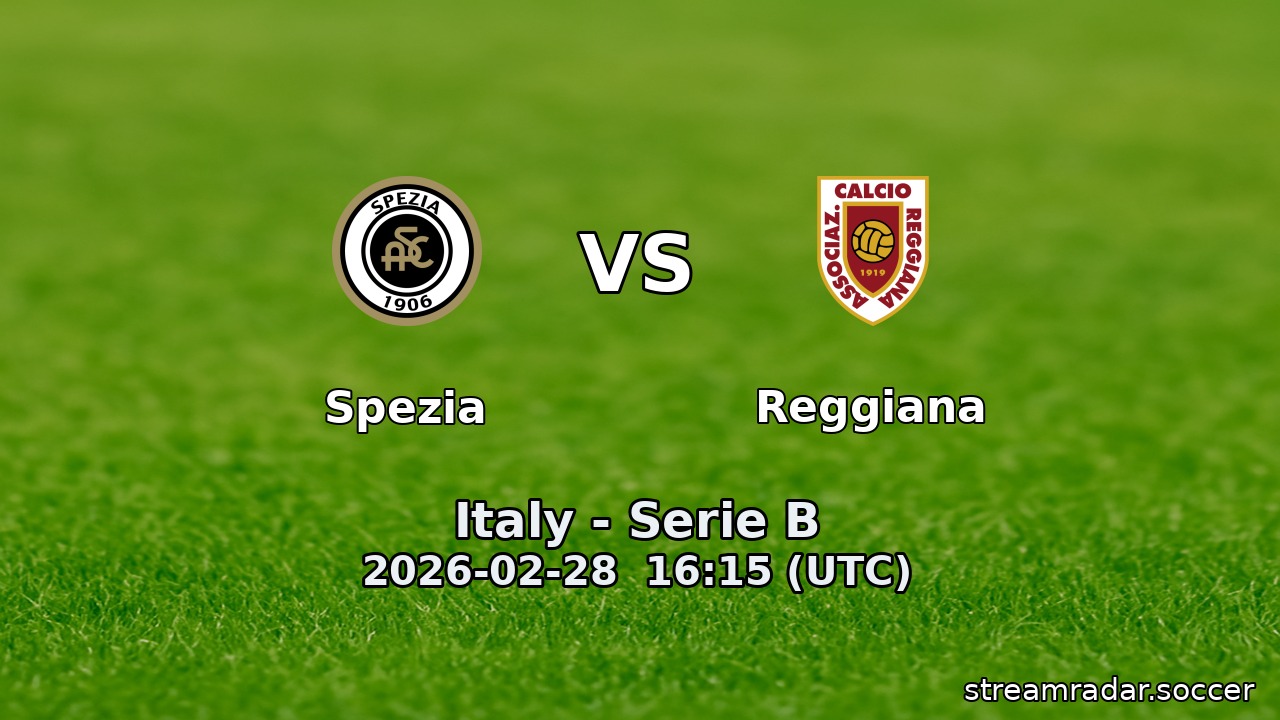 Spezia vs Reggiana