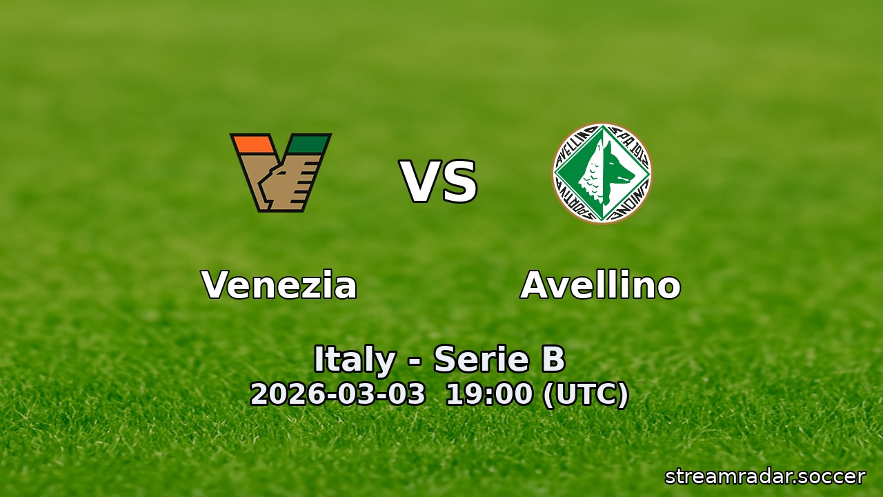 Venezia vs Avellino