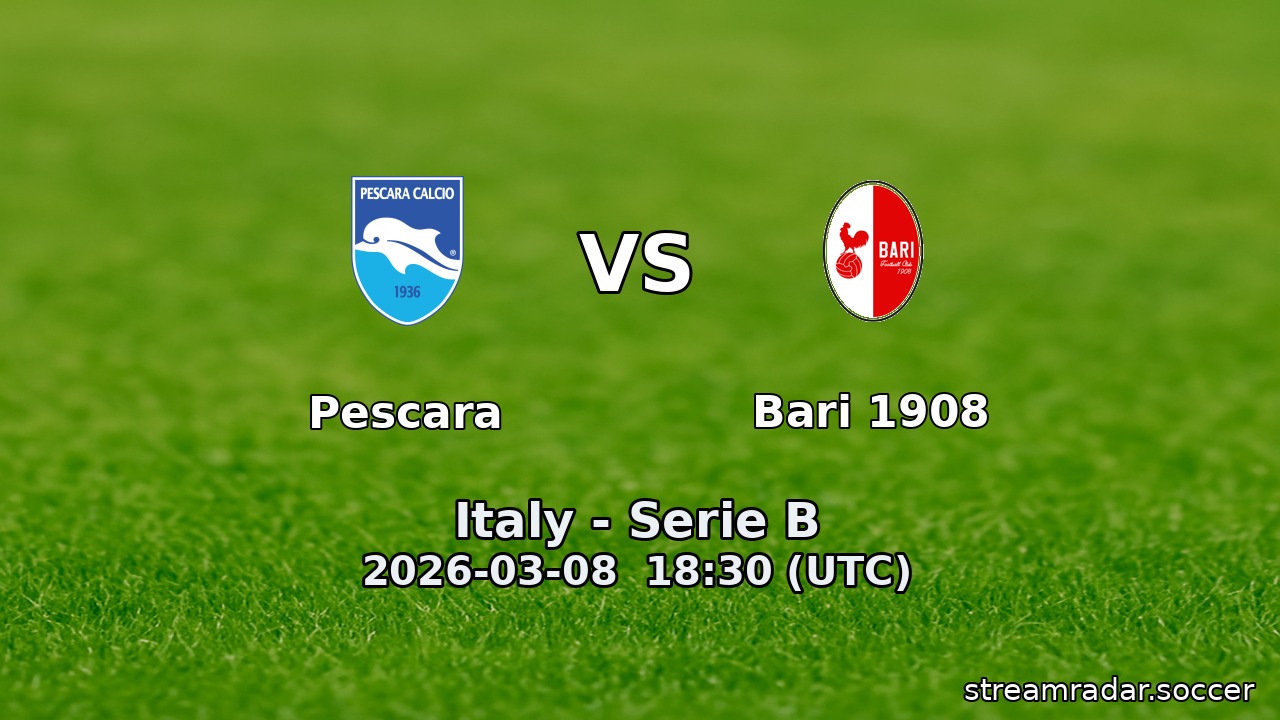 Pescara vs Bari 1908