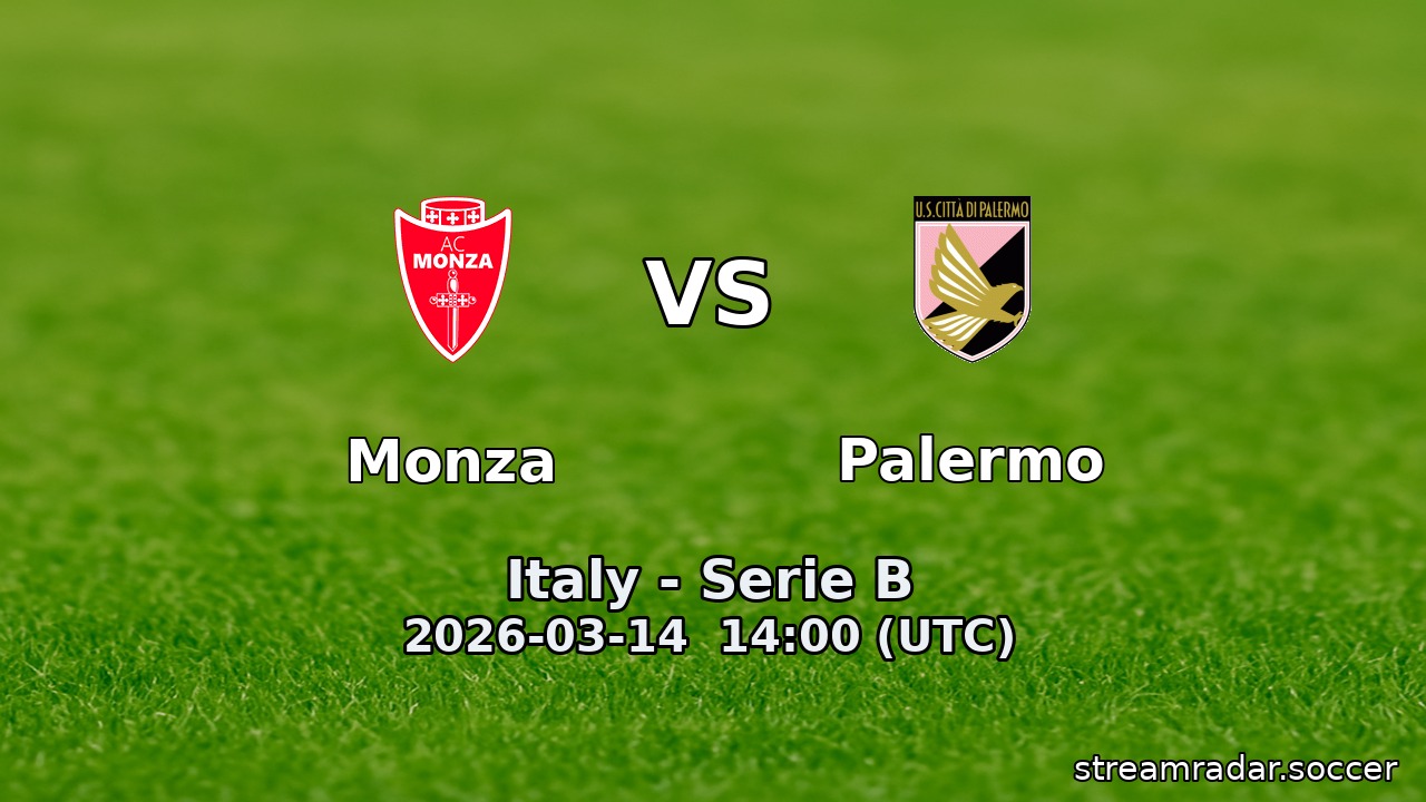Monza vs Palermo