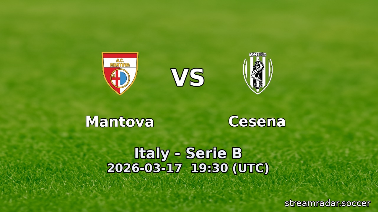 Mantova vs Cesena