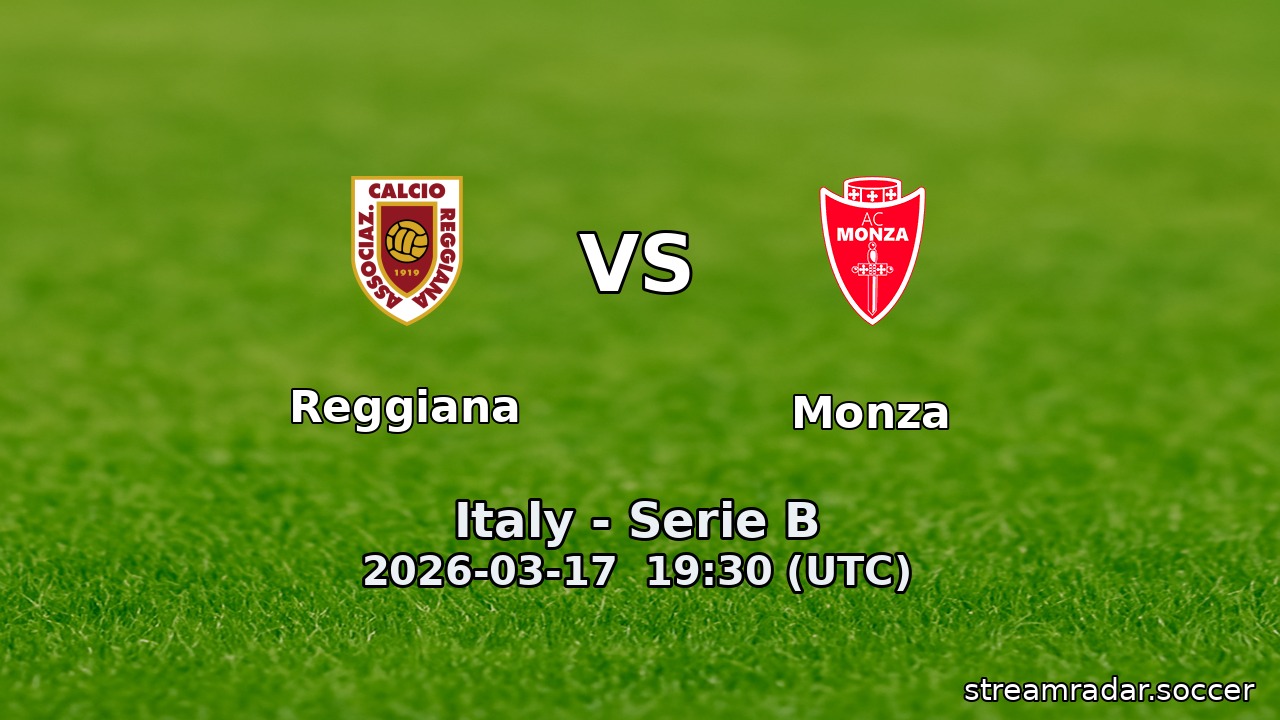 Reggiana vs Monza