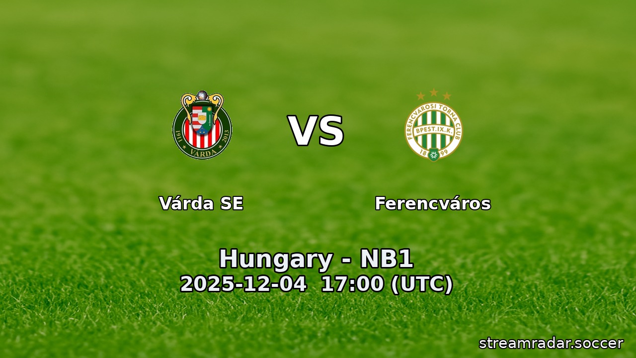 Várda SE vs Ferencváros