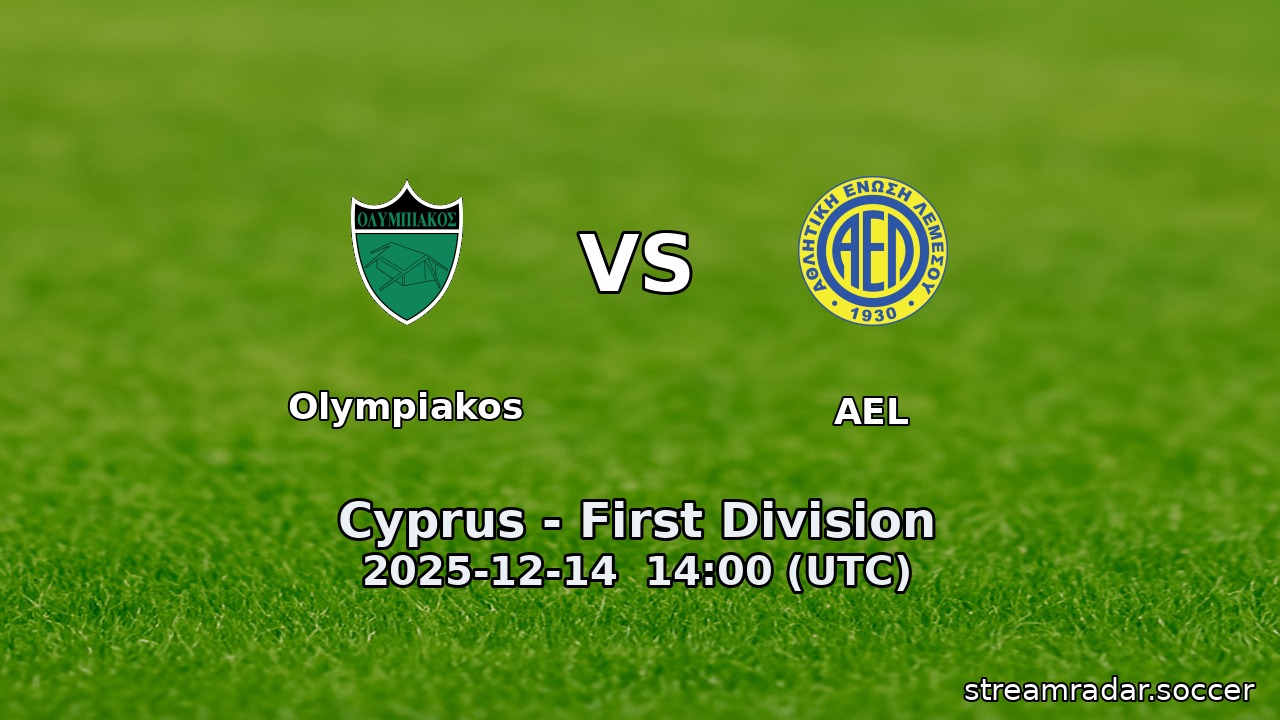 Olympiakos vs AEL