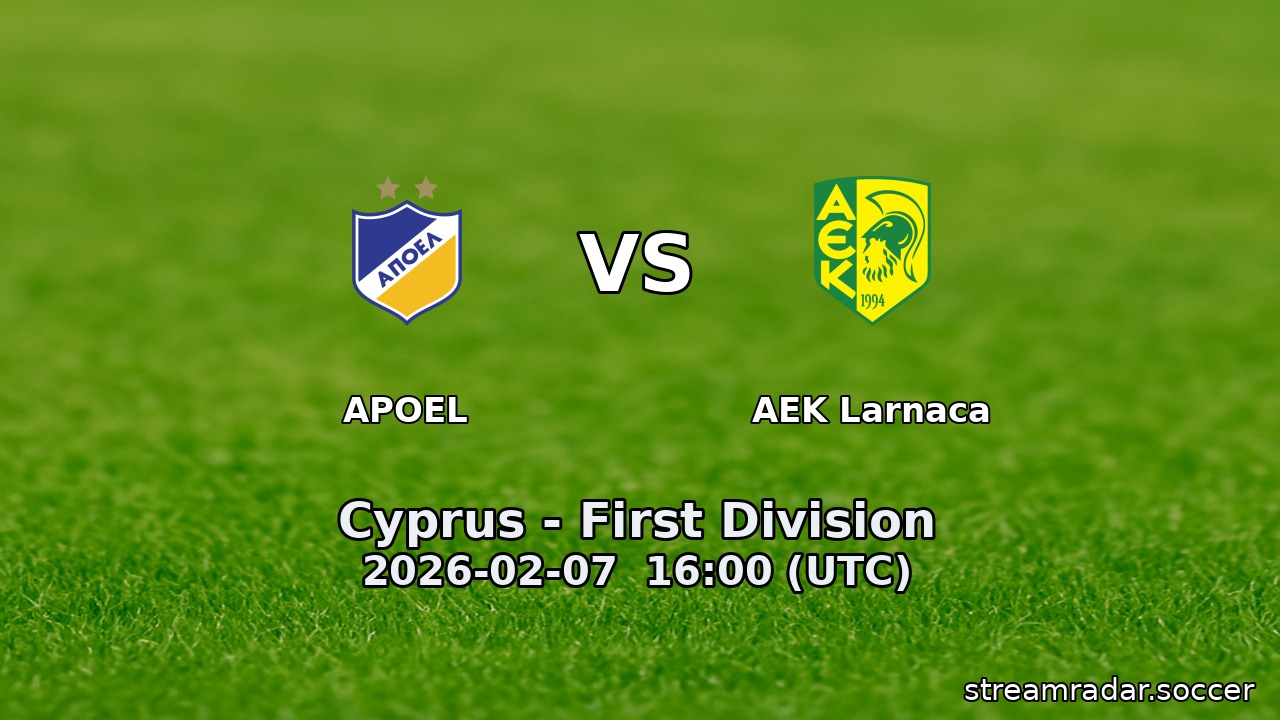 APOEL vs AEK Larnaca