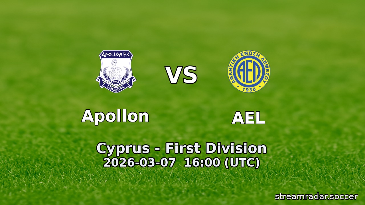 Apollon vs AEL