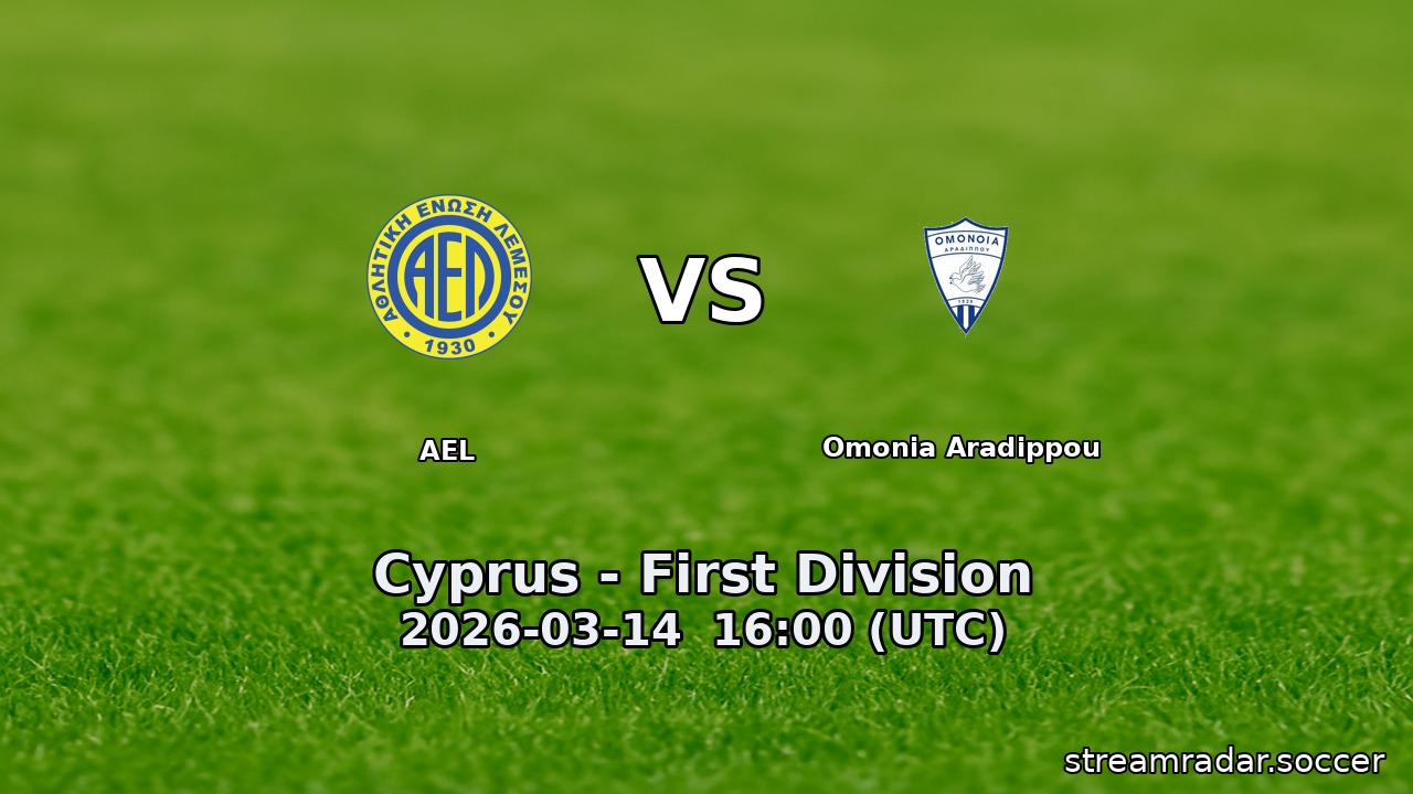 AEL vs Omonia Aradippou