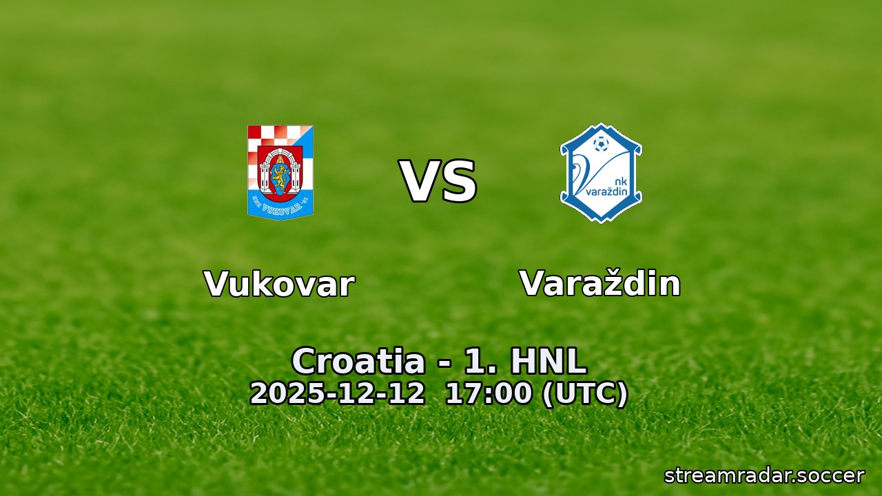 Vukovar vs Varaždin