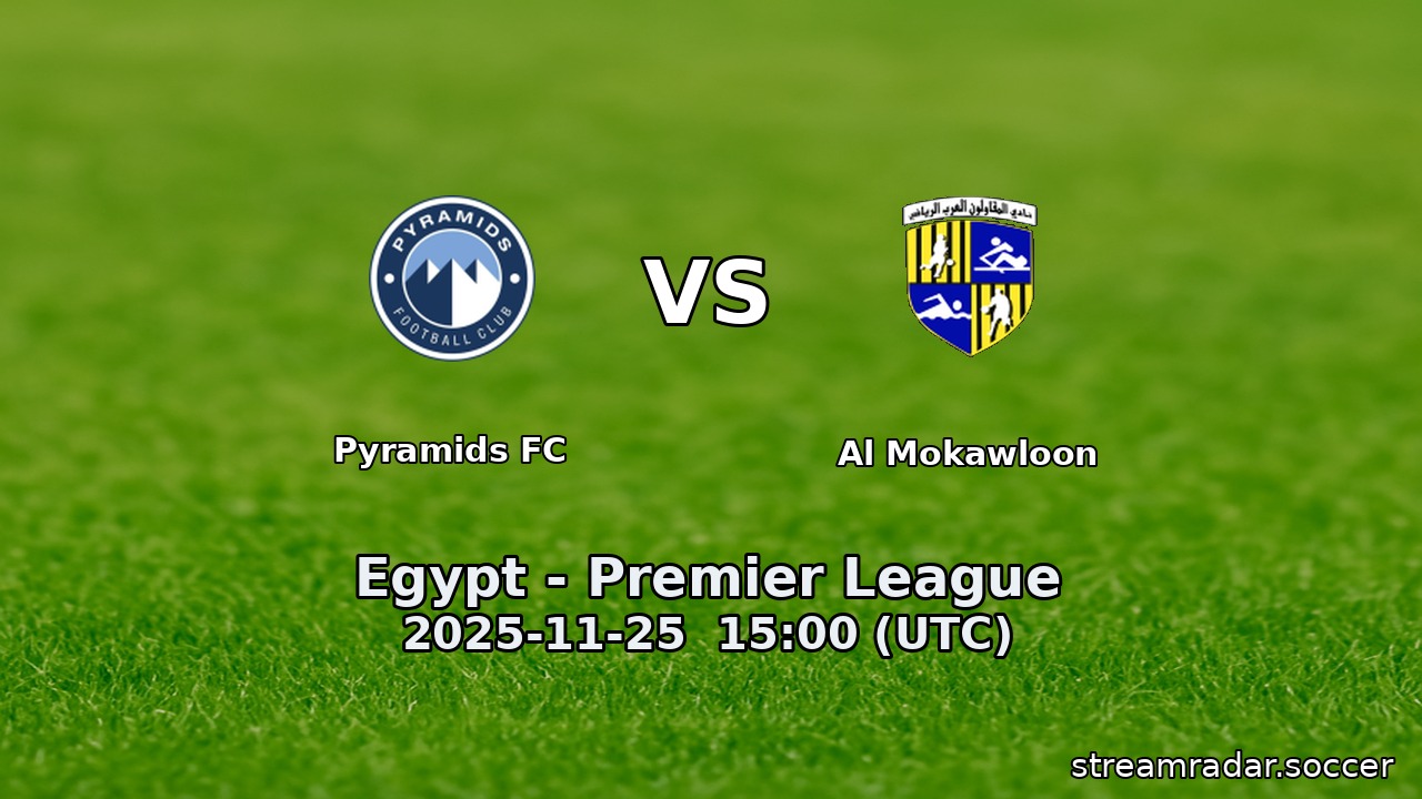 Pyramids FC vs Al Mokawloon