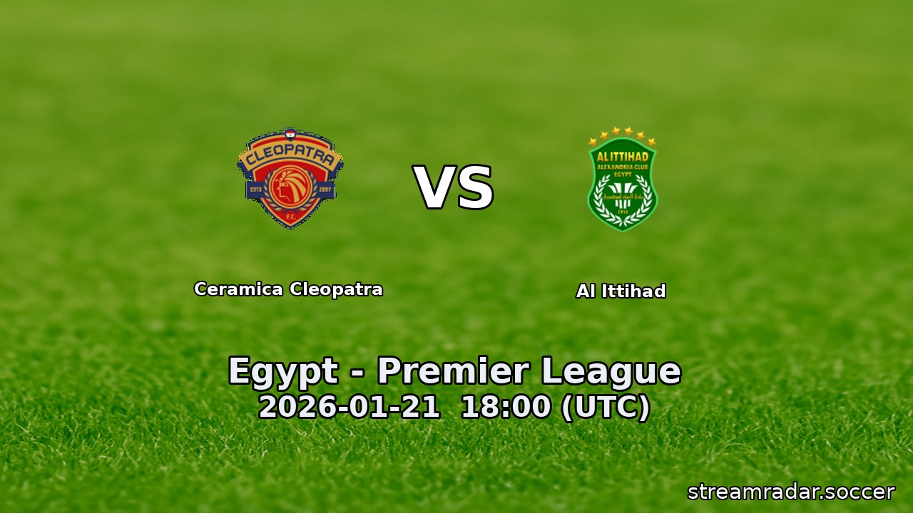 Ceramica Cleopatra vs Al Ittihad