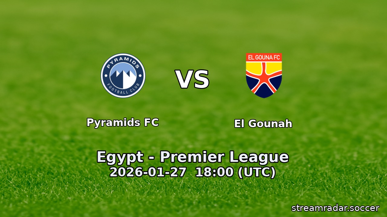 Pyramids FC vs El Gounah