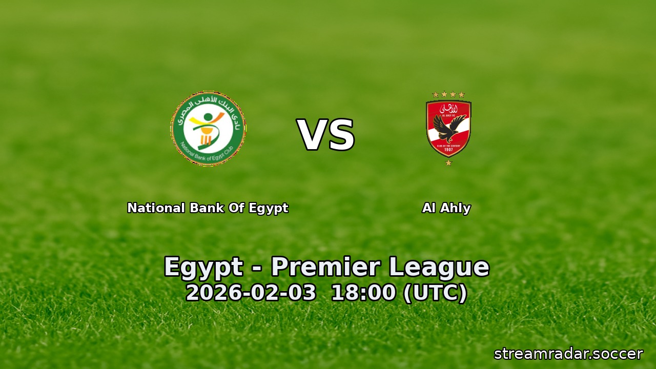 National Bank Of Egypt vs Al Ahly