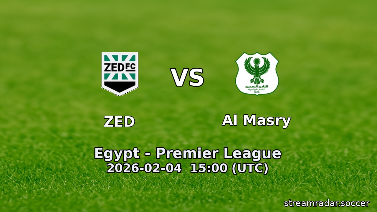 ZED vs Al Masry