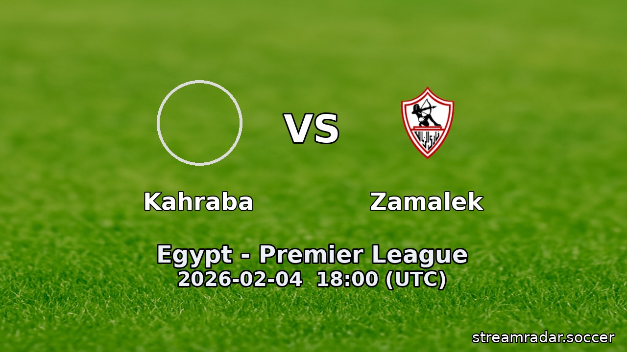 Kahraba vs Zamalek