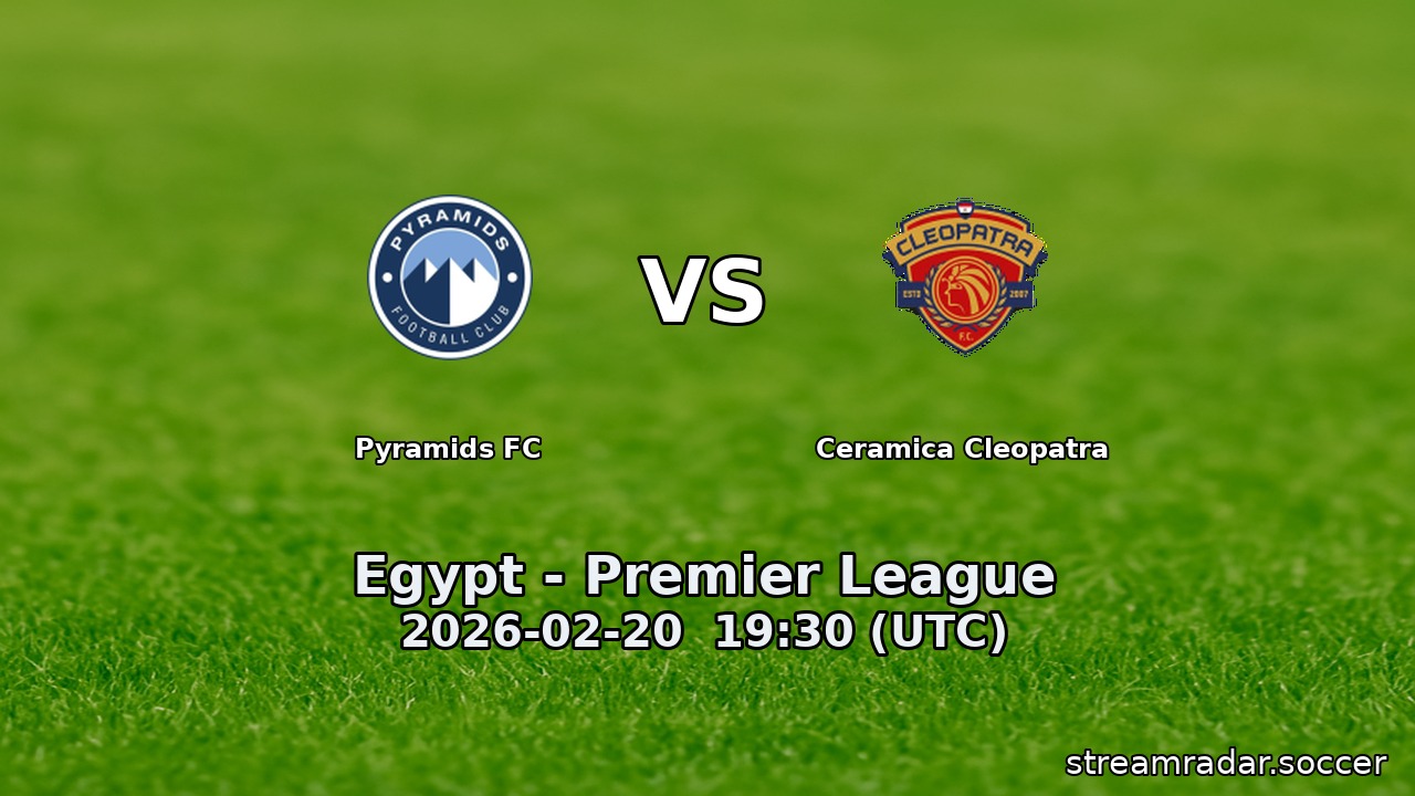 Pyramids FC vs Ceramica Cleopatra