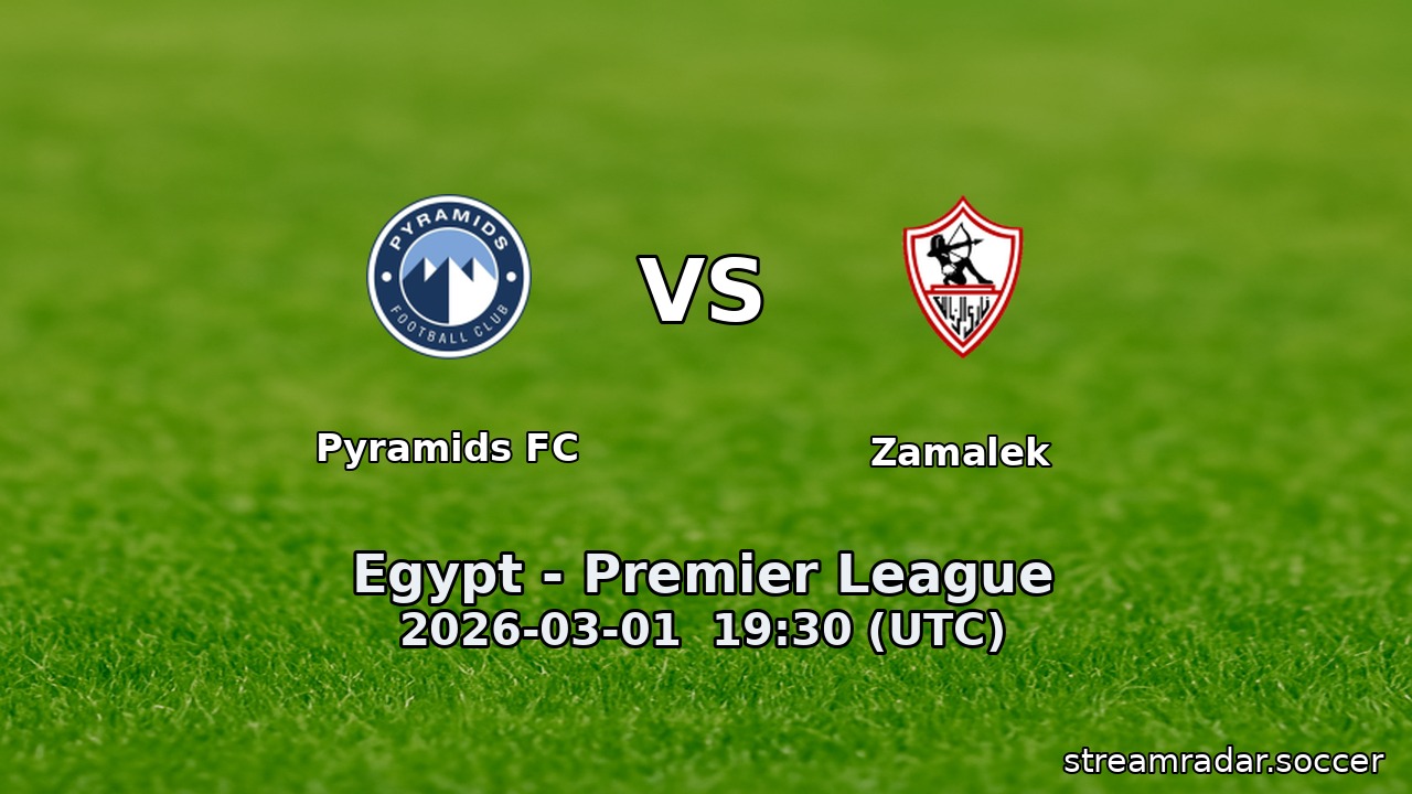 Pyramids FC vs Zamalek