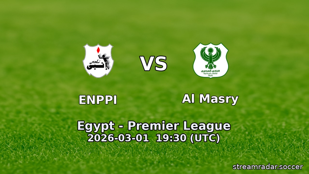 ENPPI vs Al Masry