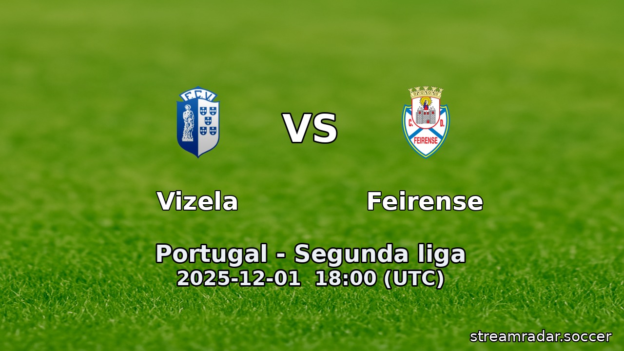 Vizela vs Feirense