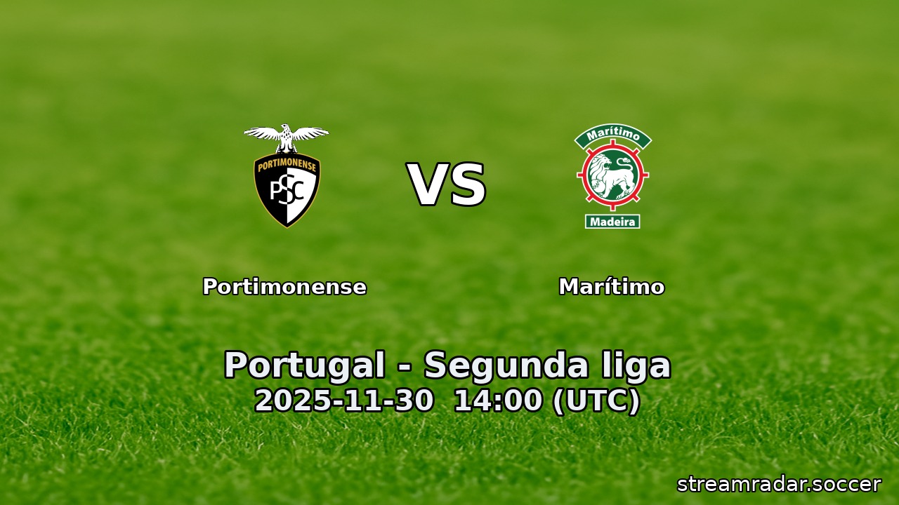 Portimonense vs Marítimo