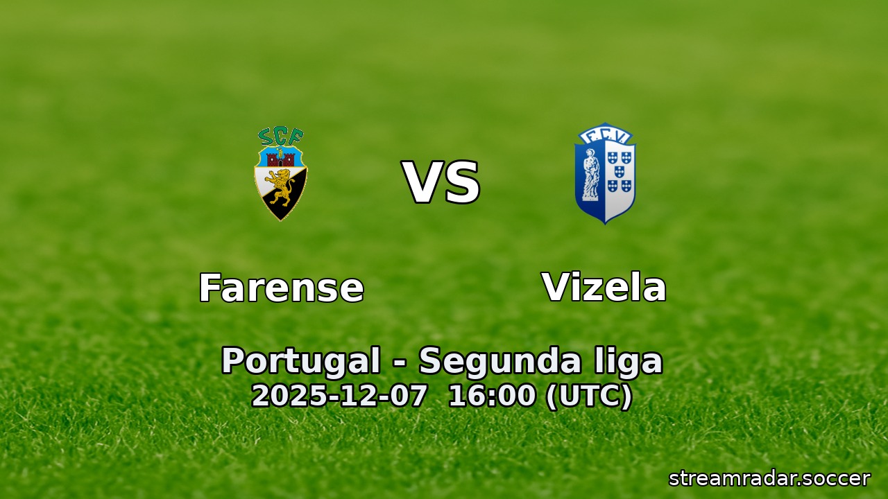 Farense vs Vizela