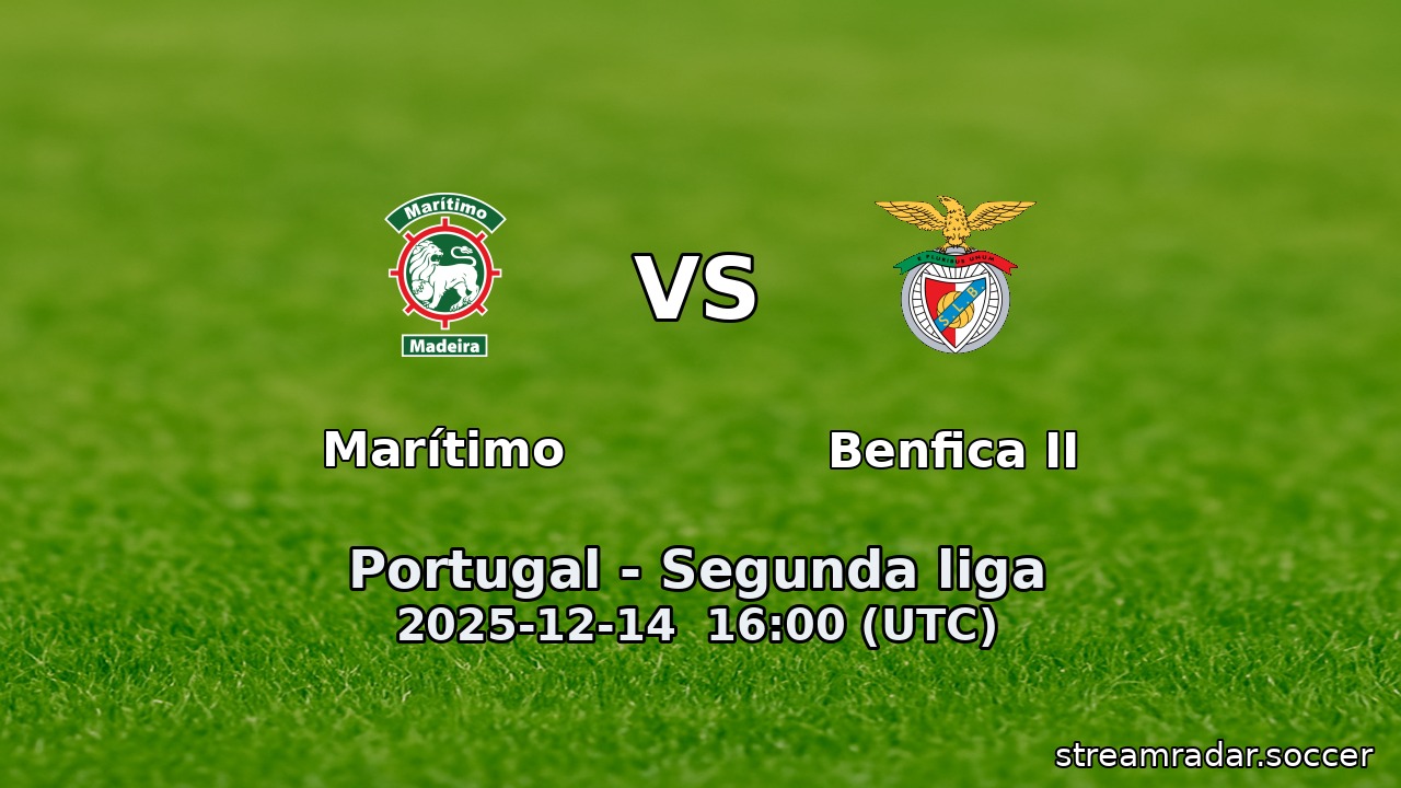 Marítimo vs Benfica II