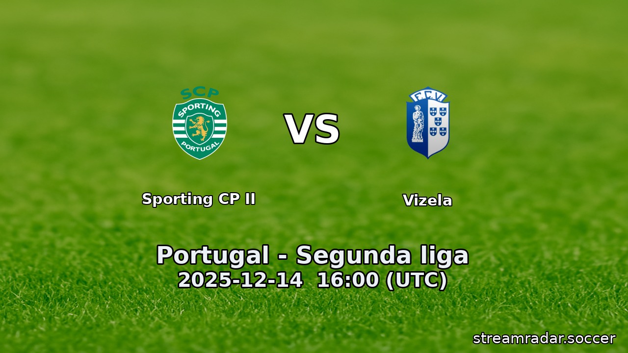 Sporting CP II vs Vizela