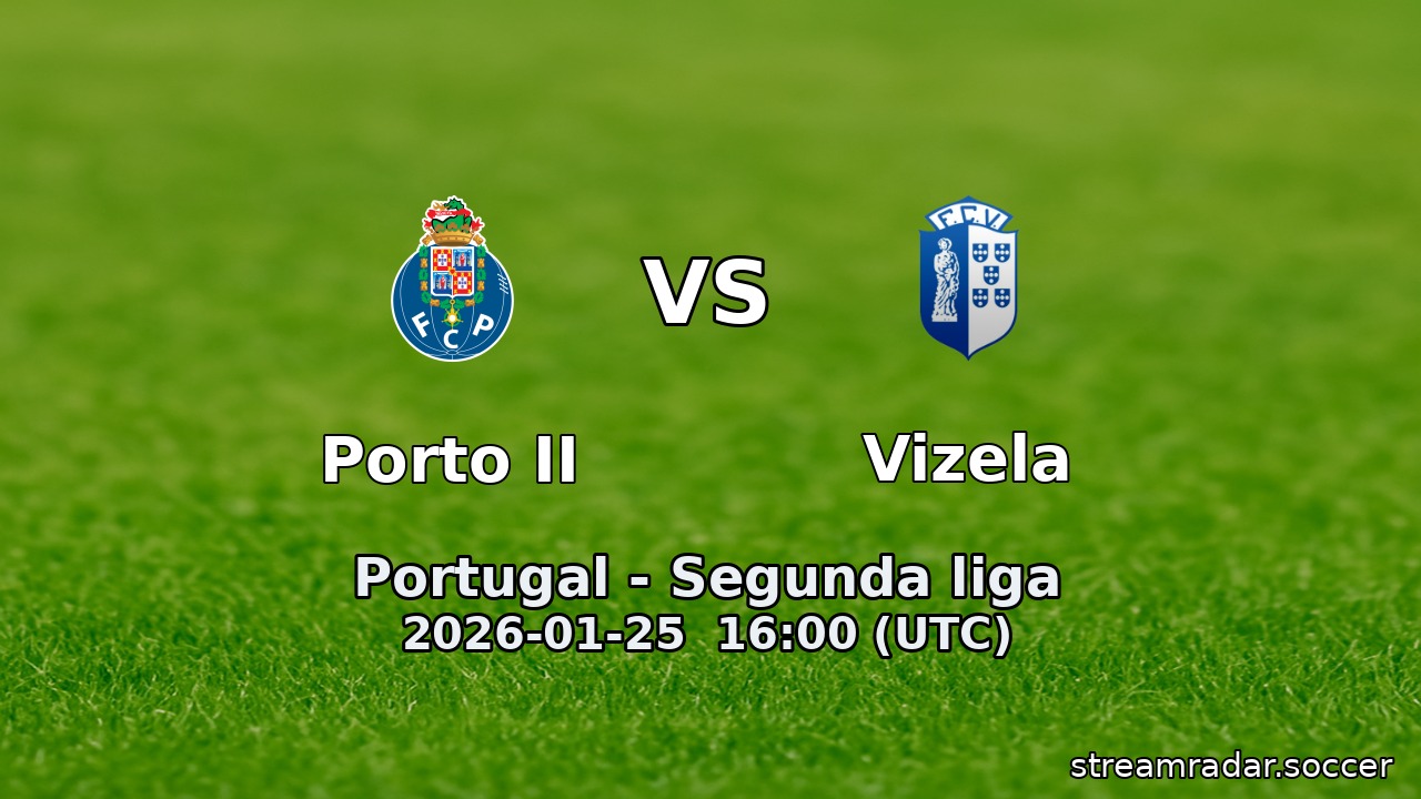Porto II vs Vizela