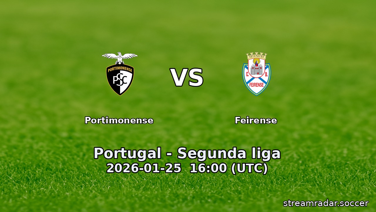 Portimonense vs Feirense