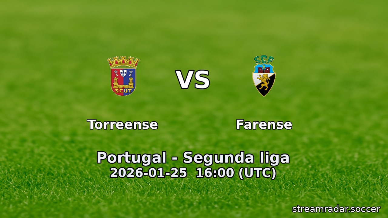 Torreense vs Farense