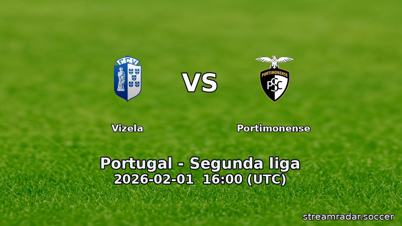 Vizela vs Portimonense