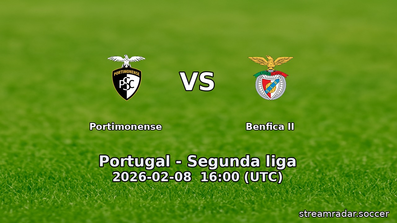 Portimonense vs Benfica II