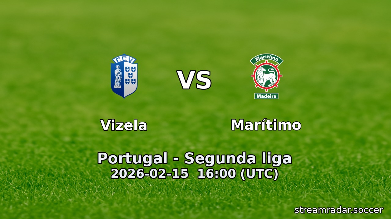 Vizela vs Marítimo
