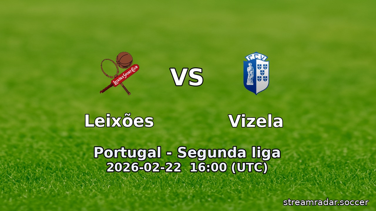 Leixões vs Vizela