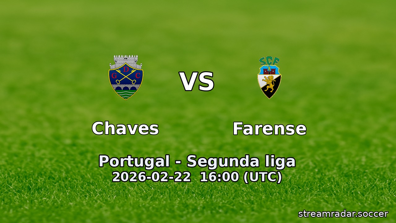 Chaves vs Farense