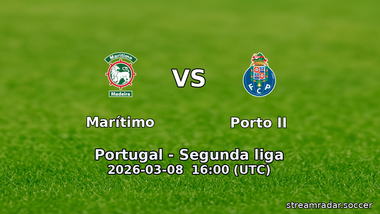 Marítimo vs Porto II