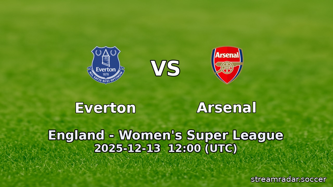 Everton vs Arsenal