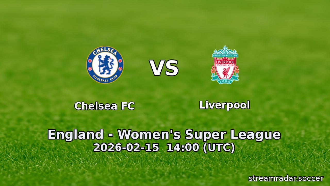 Chelsea FC vs Liverpool