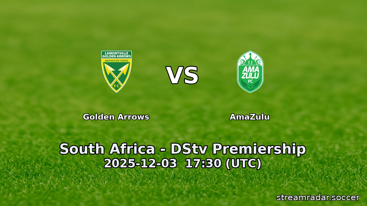 Golden Arrows vs AmaZulu