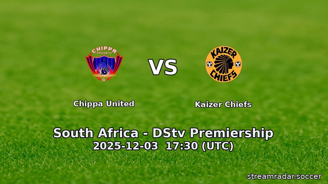 Chippa United vs Kaizer Chiefs