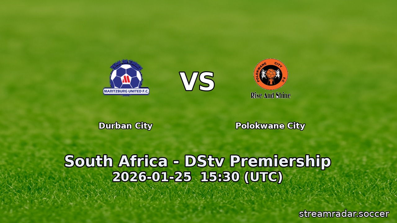 Durban City vs Polokwane City