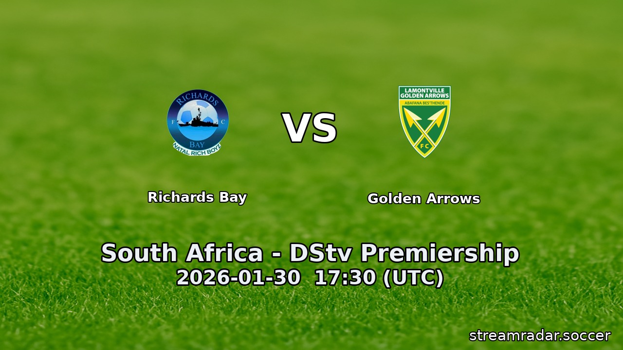 Richards Bay vs Golden Arrows