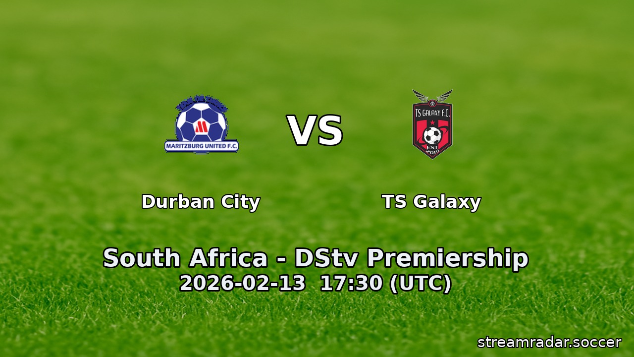 Durban City vs TS Galaxy