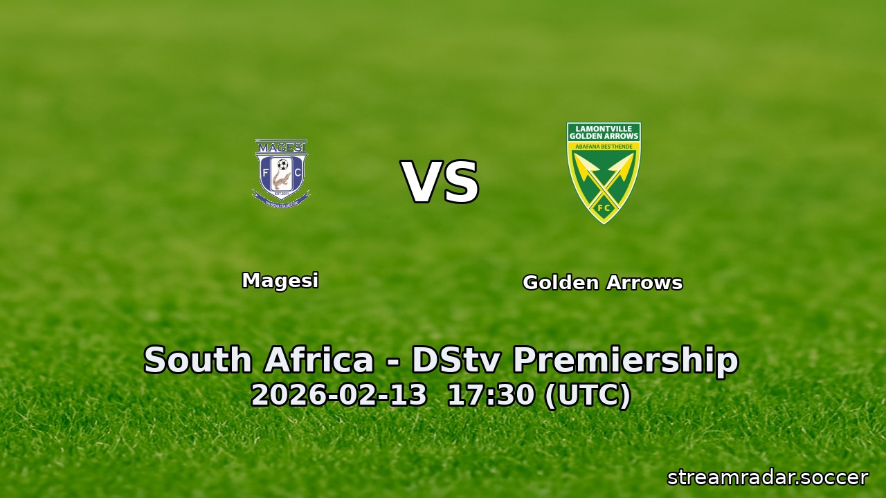 Magesi vs Golden Arrows