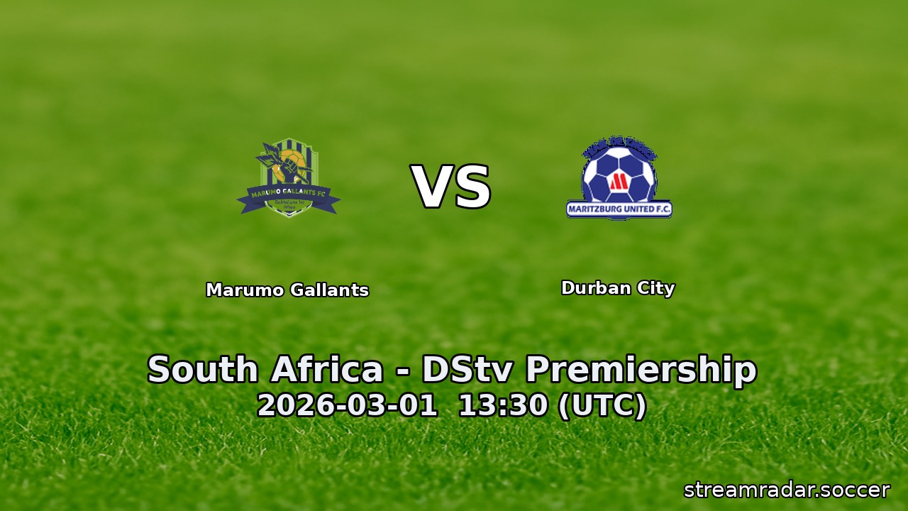 Marumo Gallants vs Durban City