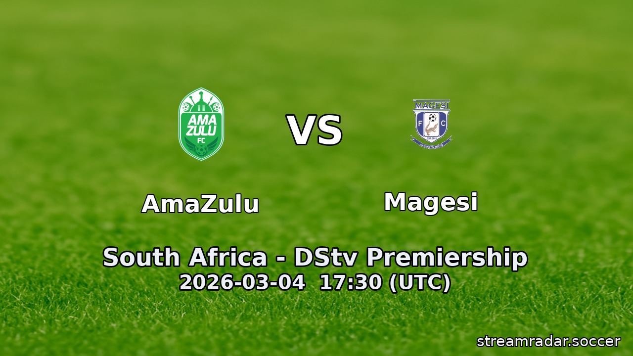 AmaZulu vs Magesi