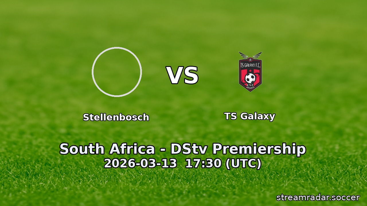 Stellenbosch vs TS Galaxy